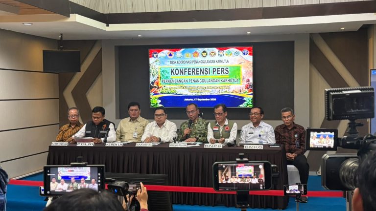 Pemantauan Kualitas Udara Karhutla KLH BPLH