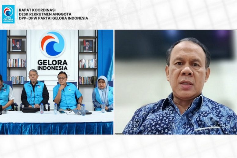 Partai Gelora Resmi Bentuk Desk Rekrutmen Hadapi Pemilu 2029