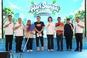 Wamen Diaz Soroti Erosi Ciliwung Hari Sungai Sedunia
