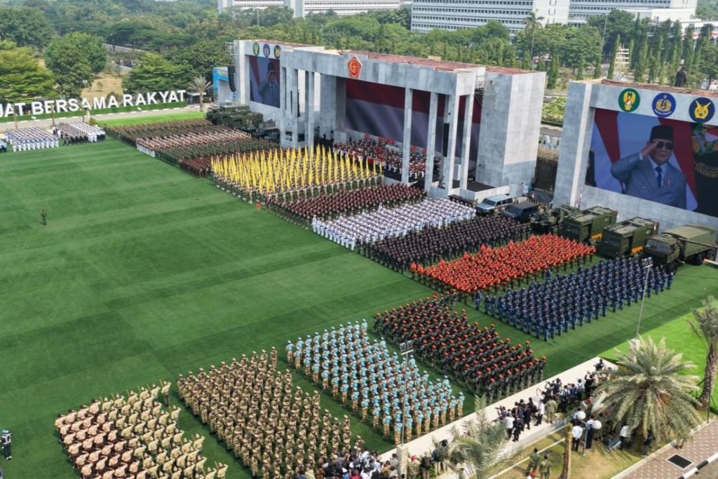 Presiden Prabowo Resmikan 204 Satuan Baru TNI