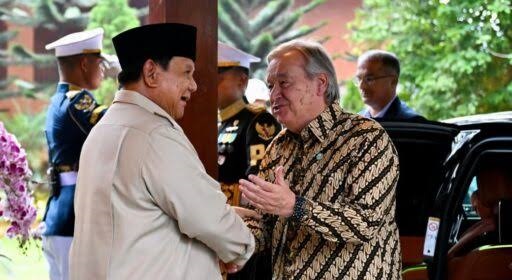 Kunjungan Sekjen PBB Di Hambalang